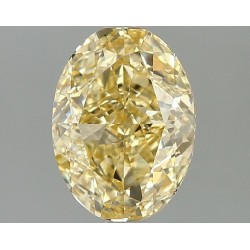 Diament laboratoryjny o barwie fantazyjnej szlif owalny, 2.06ct, VVS2, Fancy Vivid Yellow, IGI LG670482520