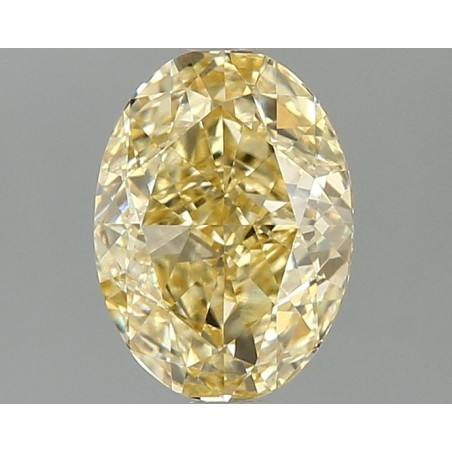 Diament laboratoryjny o barwie fantazyjnej szlif owalny, 2.06ct, VVS2, Fancy Vivid Yellow, IGI LG670482520