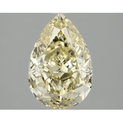Diament laboratoryjny o barwie fantazyjnej szlif gruszkowy, 2.1ct, VVS2, Fancy Vivid Yellow, IGI LG691513246