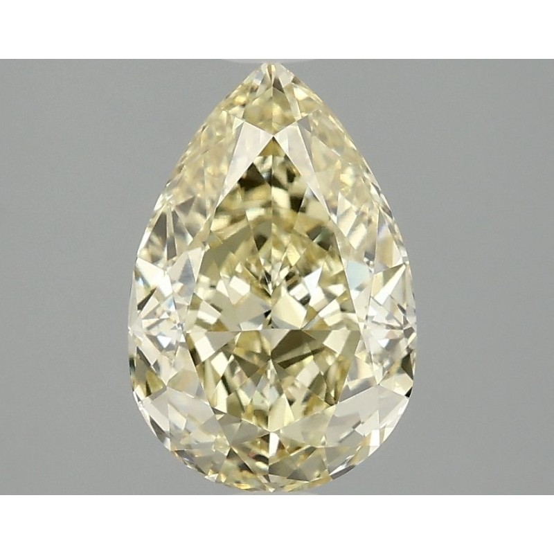 Diament laboratoryjny o barwie fantazyjnej szlif gruszkowy, 2.1ct, VVS2, Fancy Vivid Yellow, IGI LG691513246