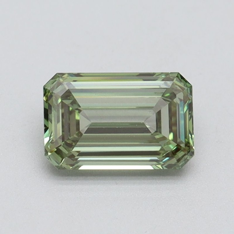 Diament laboratoryjny o barwie fantazyjnej szlif szmaragdowy, 1.01ct, VVS2, Fancy Intense Green, IGI LG611394686 Diament laboratoryjny o barwie fantazyjnej szlif szmaragdowy, 1.01ct, VVS2, Fancy Intense Green, IGI LG611394686