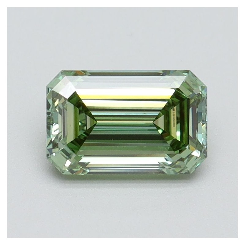 Diament laboratoryjny o barwie fantazyjnej szlif szmaragdowy, 0.98ct, VVS2, Fancy Intense Green, IGI LG615361206 Diament laboratoryjny o barwie fantazyjnej szlif szmaragdowy, 0.98ct, VVS2, Fancy Intense Green, IGI LG615361206