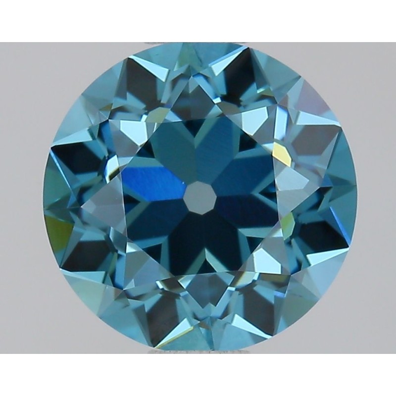 Diament laboratoryjny o barwie fantazyjnej szlif europejski, 1.02ct, VVS2, Fancy Vivid Blue, IGI LG709537497 Diament laboratoryjny o barwie fantazyjnej szlif europejski, 1.02ct, VVS2, Fancy Vivid Blue, IGI LG709537497