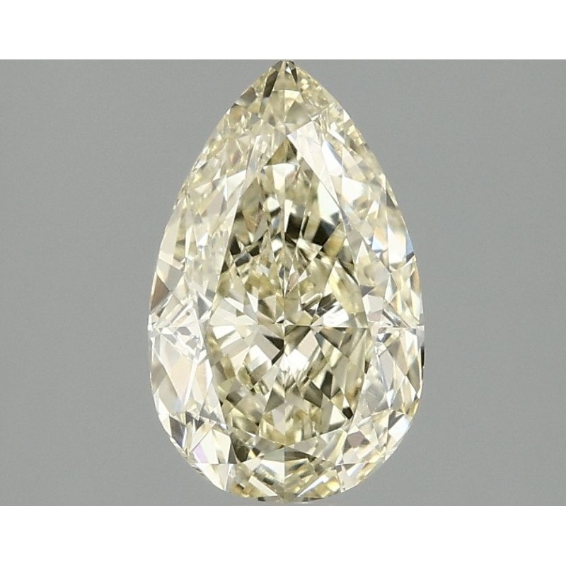 Diament laboratoryjny o barwie fantazyjnej szlif gruszkowy, 1.58ct, VVS2, Fancy Yellow, IGI LG694507213