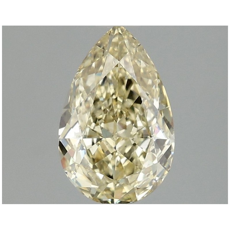 Diament laboratoryjny o barwie fantazyjnej szlif gruszkowy, 1.59ct, VVS2, Fancy Intense Yellow, IGI LG691579322