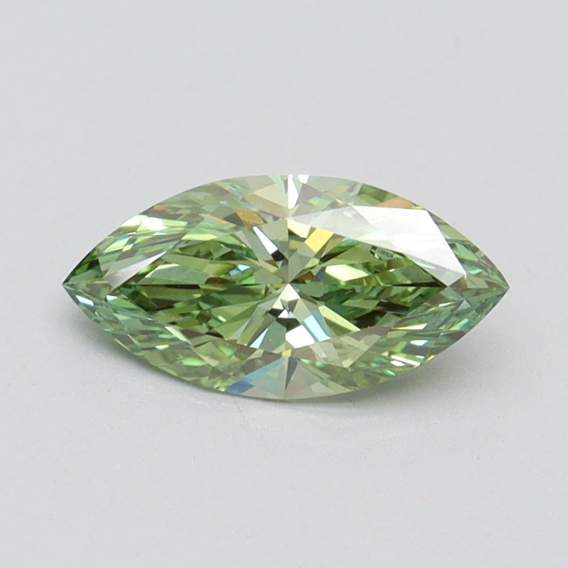 Diament laboratoryjny o barwie fantazyjnej markiza, 1.01ct, VVS2, Fancy Vivid Green, IGI LG610345990 Diament laboratoryjny o barwie fantazyjnej markiza, 1.01ct, VVS2, Fancy Vivid Green, IGI LG610345990