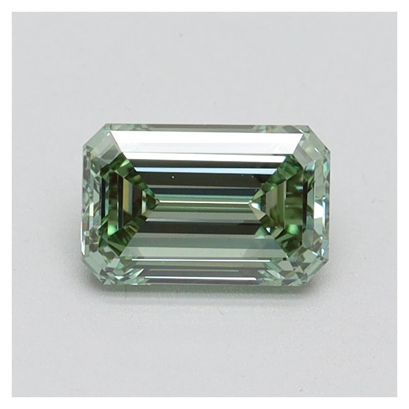 Diament laboratoryjny o barwie fantazyjnej szlif szmaragdowy, 0.81ct, VVS2, Fancy Intense Green, IGI LG610348724 Diament laboratoryjny o barwie fantazyjnej szlif szmaragdowy, 0.81ct, VVS2, Fancy Intense Green, IGI LG610348724
