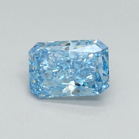 Diament laboratoryjny o barwie fantazyjnej radiant, 0.8ct, VVS2, Fancy Vivid Blue, IGI LG533213602