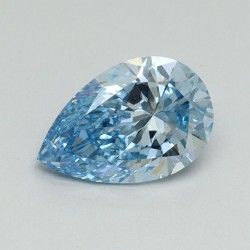 Diament laboratoryjny o barwie fantazyjnej szlif gruszkowy, 1.01ct, VVS2, Fancy Vivid Blue, IGI LG650499360