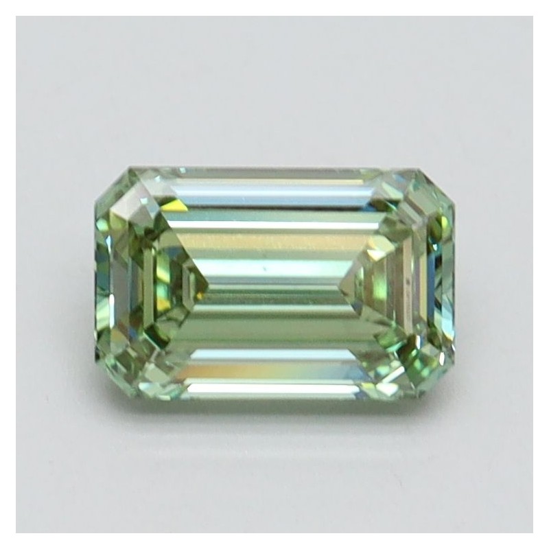 Diament laboratoryjny o barwie fantazyjnej szlif szmaragdowy, 0.97ct, VVS2, Fancy Vivid Green, IGI LG611355237 Diament laboratoryjny o barwie fantazyjnej szlif szmaragdowy, 0.97ct, VVS2, Fancy Vivid Green, IGI LG611355237