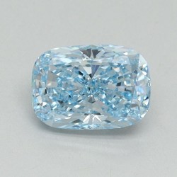 Diament laboratoryjny o barwie fantazyjnej szlif poduszkowy brylantowy, 1.01ct, VVS2, Fancy Vivid Blue, IGI LG634429955