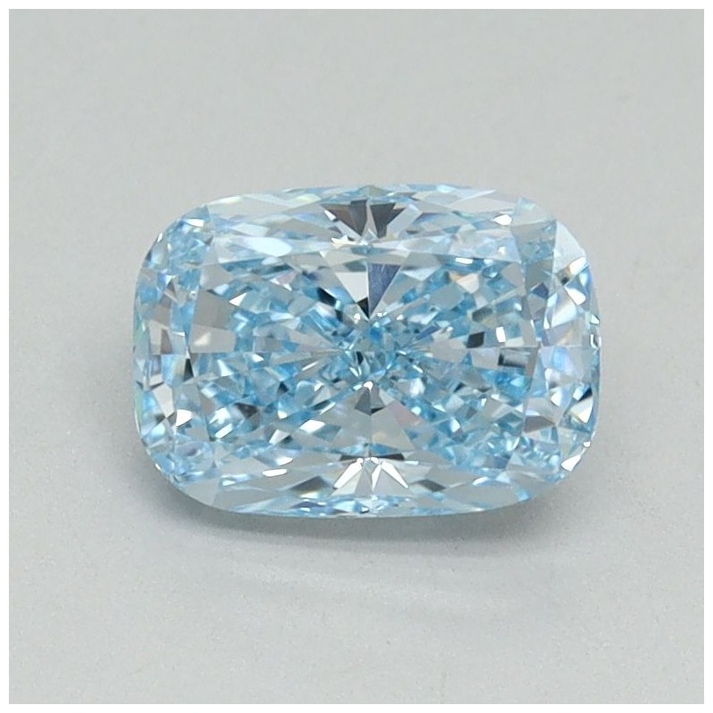 Diament laboratoryjny o barwie fantazyjnej szlif poduszkowy brylantowy, 1.01ct, VVS2, Fancy Vivid Blue, IGI LG634429955 Diament laboratoryjny o barwie fantazyjnej szlif poduszkowy brylantowy, 1.01ct, VVS2, Fancy Vivid Blue, IGI LG634429955