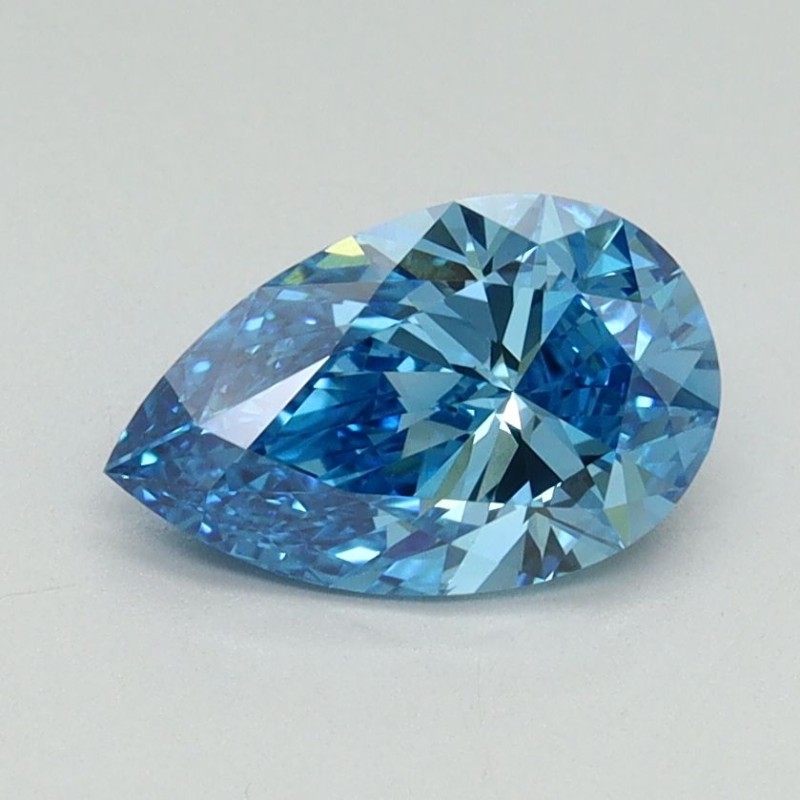 Diament laboratoryjny o barwie fantazyjnej szlif gruszkowy, 1ct, VVS2, Fancy Vivid Blue, IGI LG704576388 Diament laboratoryjny o barwie fantazyjnej szlif gruszkowy, 1ct, VVS2, Fancy Vivid Blue, IGI LG704576388