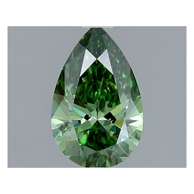 Diament laboratoryjny o barwie fantazyjnej szlif gruszkowy, 1.01ct, VVS2, Fancy Vivid Green, IGI LG743552491 Diament laboratoryjny o barwie fantazyjnej szlif gruszkowy, 1.01ct, VVS2, Fancy Vivid Green, IGI LG743552491