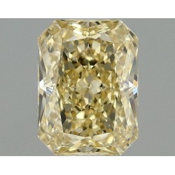 Diament laboratoryjny o barwie fantazyjnej radiant, 1.1ct, VVS2, Fancy Intense Yellow, IGI LG660496195