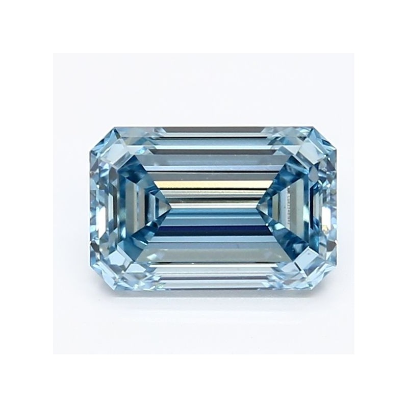 Diament laboratoryjny o barwie fantazyjnej szlif szmaragdowy, 1.29ct, VVS2, Fancy Intense Blue, IGI LG623481942 Diament laboratoryjny o barwie fantazyjnej szlif szmaragdowy, 1.29ct, VVS2, Fancy Intense Blue, IGI LG623481942