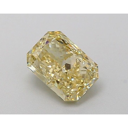 Diament laboratoryjny o barwie fantazyjnej radiant, 1.11ct, VVS2, Fancy Yellow, IGI LG640411236