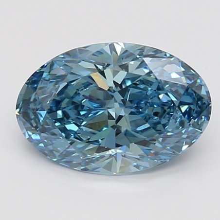 Diament laboratoryjny o barwie fantazyjnej szlif owalny, 2.39ct, VVS2, Fancy Vivid Blue, IGI LG621477426