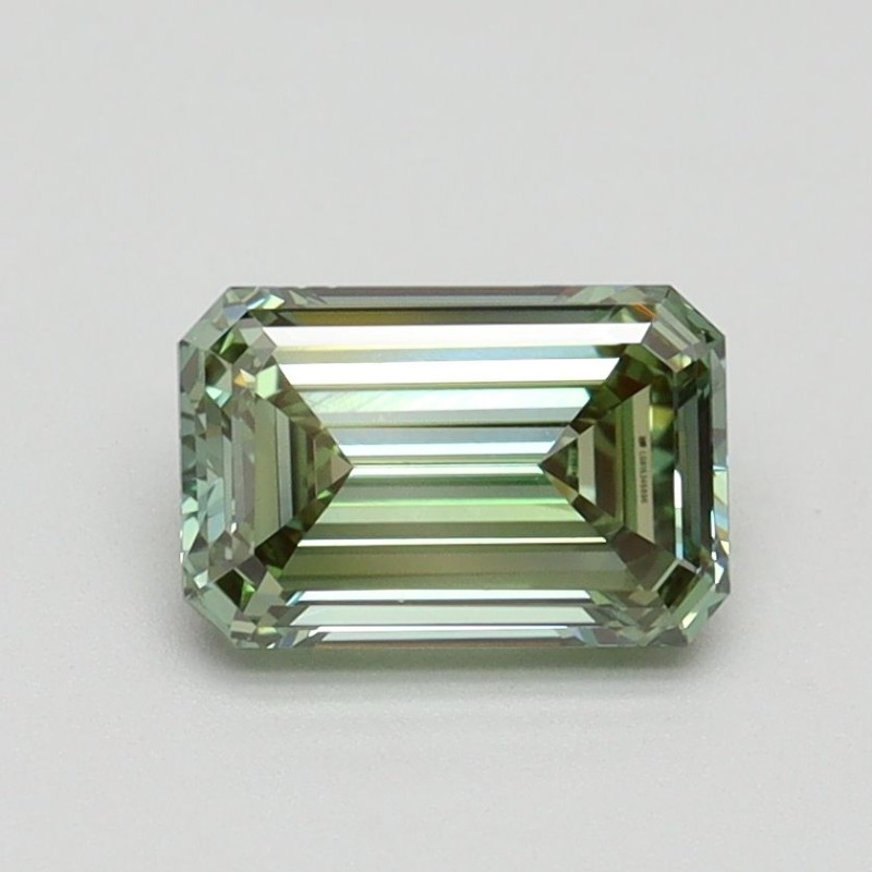Diament laboratoryjny o barwie fantazyjnej szlif szmaragdowy, 1ct, VVS2, Fancy Intense Green, IGI LG615345896 Diament laboratoryjny o barwie fantazyjnej szlif szmaragdowy, 1ct, VVS2, Fancy Intense Green, IGI LG615345896