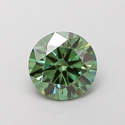 Diament laboratoryjny o barwie fantazyjnej szlif okrągły, 1.04ct, VVS2, Fancy Vivid Green, IGI LG715552372