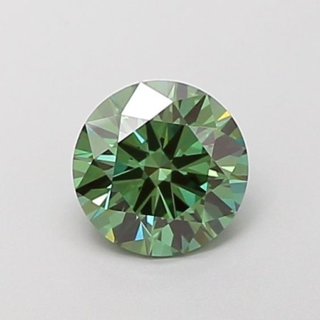 Diament laboratoryjny o barwie fantazyjnej szlif okrągły, 1.04ct, VVS2, Fancy Vivid Green, IGI LG715552372