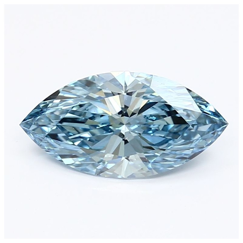 Diament laboratoryjny o barwie fantazyjnej markiza, 1.17ct, VVS2, Fancy Vivid Blue, IGI LG625496077 Diament laboratoryjny o barwie fantazyjnej markiza, 1.17ct, VVS2, Fancy Vivid Blue, IGI LG625496077