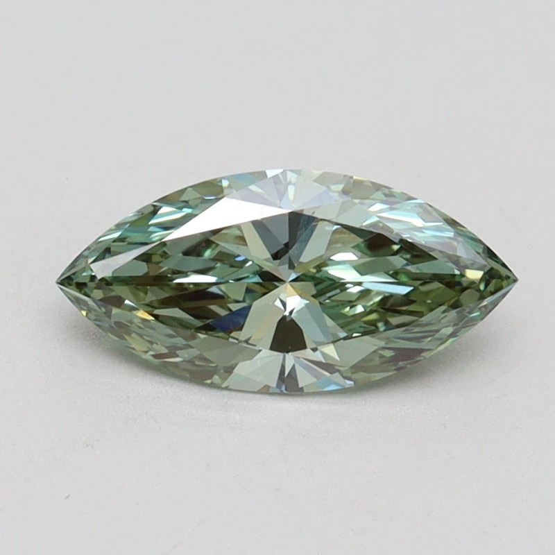 Diament laboratoryjny o barwie fantazyjnej markiza, 1ct, VVS2, Fancy Intense Green, IGI LG610345048 Diament laboratoryjny o barwie fantazyjnej markiza, 1ct, VVS2, Fancy Intense Green, IGI LG610345048