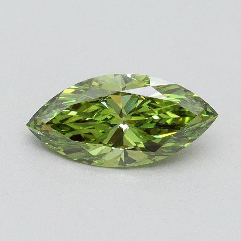 Diament laboratoryjny o barwie fantazyjnej markiza, 1ct, VVS2, Fancy Vivid Green, IGI LG611366583 Diament laboratoryjny o barwie fantazyjnej markiza, 1ct, VVS2, Fancy Vivid Green, IGI LG611366583