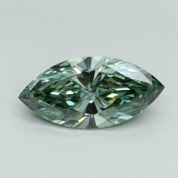Diament laboratoryjny o barwie fantazyjnej markiza, 1ct, VVS2, Fancy Vivid Green, IGI LG613378303
