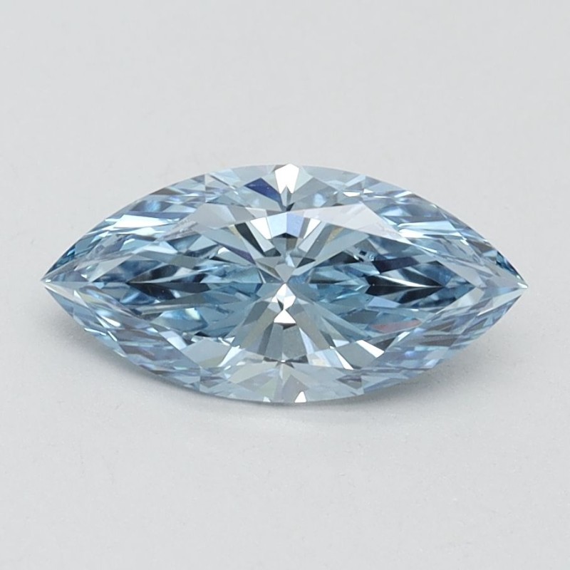 Diament laboratoryjny o barwie fantazyjnej markiza, 1ct, VVS2, Fancy Vivid Blue, IGI LG616425165 Diament laboratoryjny o barwie fantazyjnej markiza, 1ct, VVS2, Fancy Vivid Blue, IGI LG616425165