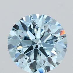 Diament laboratoryjny o barwie fantazyjnej szlif okrągły, 2.21ct, VVS2, Fancy Vivid Blue, IGI LG705518740