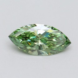 Diament laboratoryjny o barwie fantazyjnej markiza, 1ct, VVS2, Fancy Vivid Green, IGI LG611371232