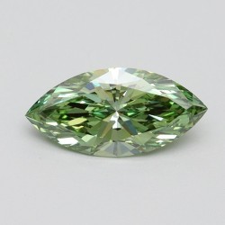 Diament laboratoryjny o barwie fantazyjnej markiza, 1ct, VVS2, Fancy Vivid Green, IGI LG614338736