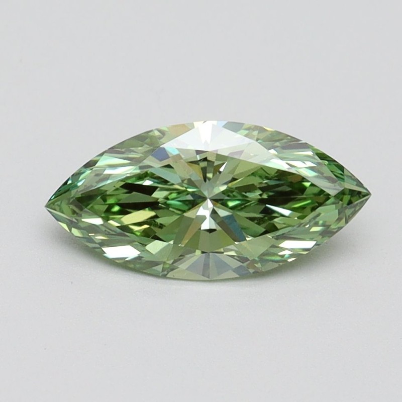 Diament laboratoryjny o barwie fantazyjnej markiza, 1ct, VVS2, Fancy Vivid Green, IGI LG614338736 Diament laboratoryjny o barwie fantazyjnej markiza, 1ct, VVS2, Fancy Vivid Green, IGI LG614338736