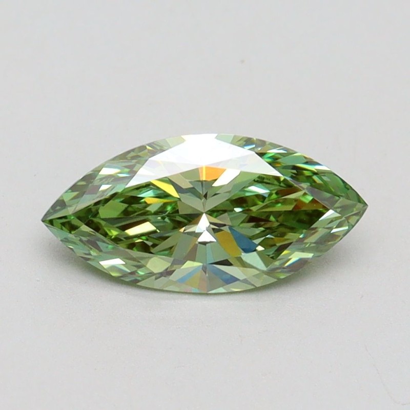 Diament laboratoryjny o barwie fantazyjnej markiza, 1ct, VVS2, Fancy Vivid Green, IGI LG611371269 Diament laboratoryjny o barwie fantazyjnej markiza, 1ct, VVS2, Fancy Vivid Green, IGI LG611371269