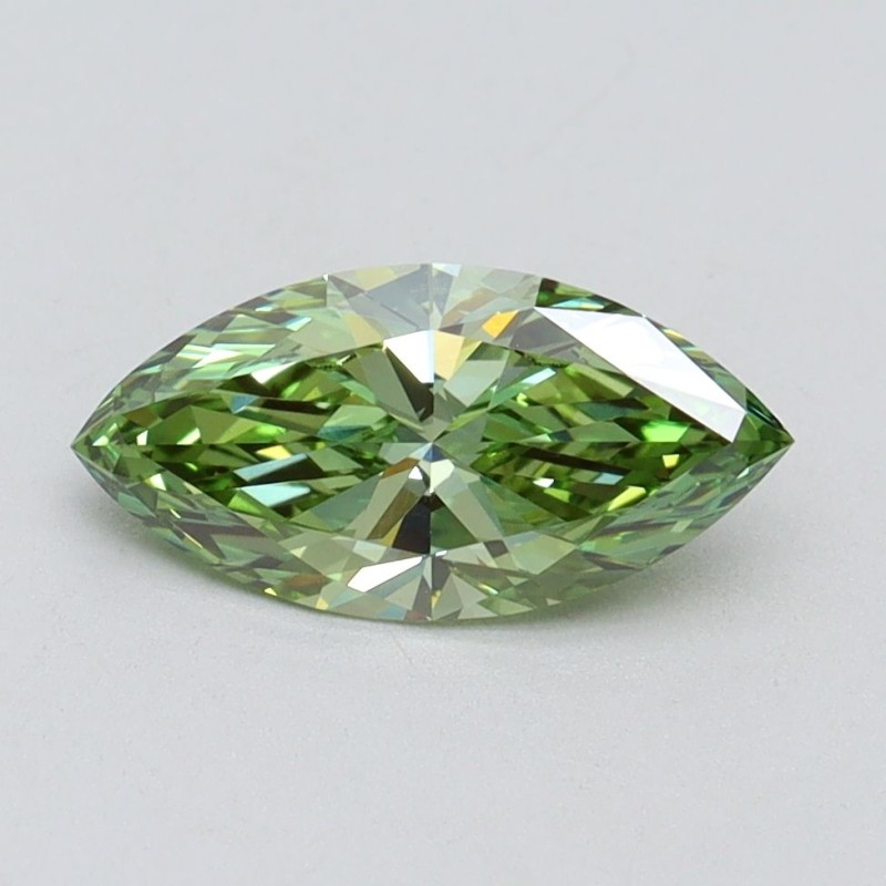 Diament laboratoryjny o barwie fantazyjnej markiza, 1ct, VVS2, Fancy Vivid Green, IGI LG611394638 Diament laboratoryjny o barwie fantazyjnej markiza, 1ct, VVS2, Fancy Vivid Green, IGI LG611394638