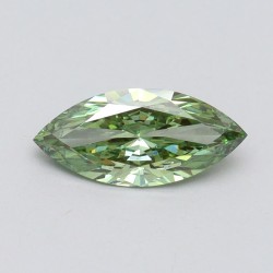 Diament laboratoryjny o barwie fantazyjnej markiza, 1ct, VVS2, Fancy Vivid Green, IGI LG611366588