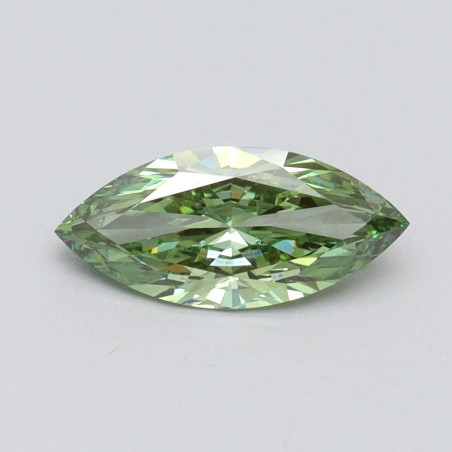Diament laboratoryjny o barwie fantazyjnej markiza, 1ct, VVS2, Fancy Vivid Green, IGI LG611366588