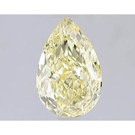 Diament laboratoryjny o barwie fantazyjnej szlif gruszkowy, 1.06ct, VVS2, Fancy Yellow, IGI LG687542404