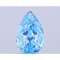 Diament laboratoryjny o barwie fantazyjnej szlif gruszkowy, 1.03ct, VVS2, Fancy Vivid Blue, IGI LG726547799