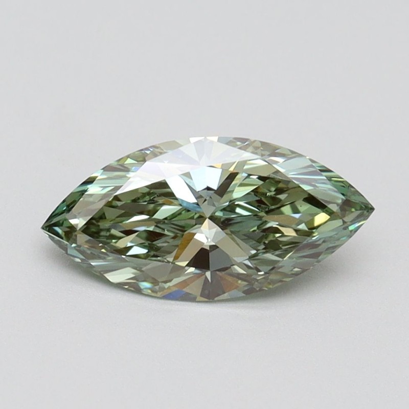Diament laboratoryjny o barwie fantazyjnej markiza, 1ct, VVS2, Fancy Vivid Green, IGI LG614338734 Diament laboratoryjny o barwie fantazyjnej markiza, 1ct, VVS2, Fancy Vivid Green, IGI LG614338734
