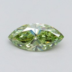 Diament laboratoryjny o barwie fantazyjnej markiza, 1ct, VVS2, Fancy Vivid Green, IGI LG611394640
