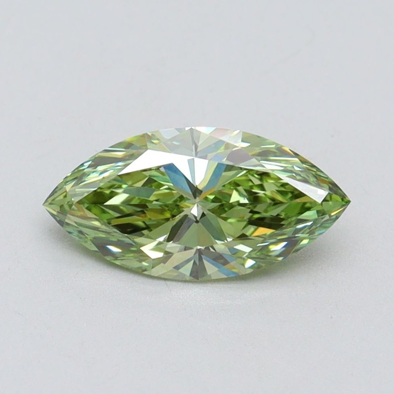 Diament laboratoryjny o barwie fantazyjnej markiza, 1ct, VVS2, Fancy Vivid Green, IGI LG611394640 Diament laboratoryjny o barwie fantazyjnej markiza, 1ct, VVS2, Fancy Vivid Green, IGI LG611394640