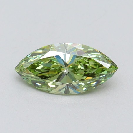Diament laboratoryjny o barwie fantazyjnej markiza, 1ct, VVS2, Fancy Vivid Green, IGI LG611394640