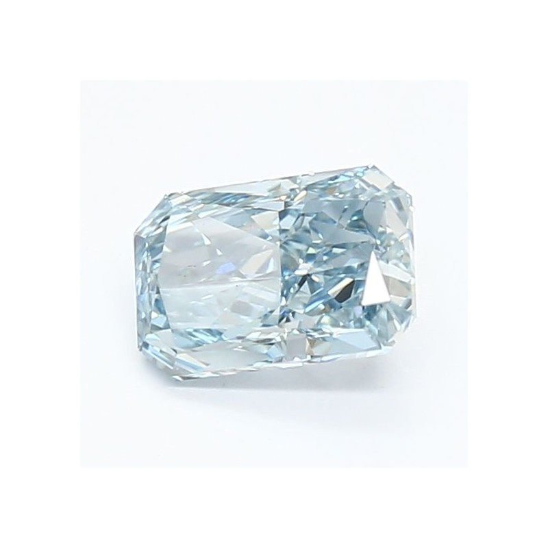 Diament laboratoryjny o barwie fantazyjnej radiant, 1.16ct, VVS2, Fancy Intense Blue, IGI LG639411197