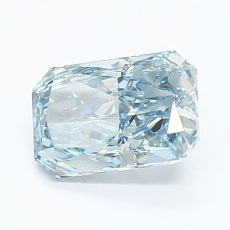 Diament laboratoryjny o barwie fantazyjnej radiant, 1.16ct, VVS2, Fancy Intense Blue, IGI LG639411197