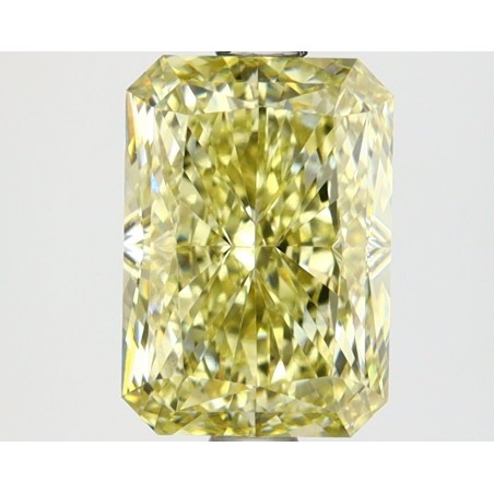 Diament laboratoryjny o barwie fantazyjnej radiant, 2.6ct, VVS1, Fancy Yellow, IGI LG655421886