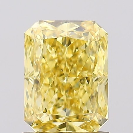 Diament laboratoryjny o barwie fantazyjnej radiant, 1.25ct, VVS2, Fancy Vivid Yellow, IGI LG675502855