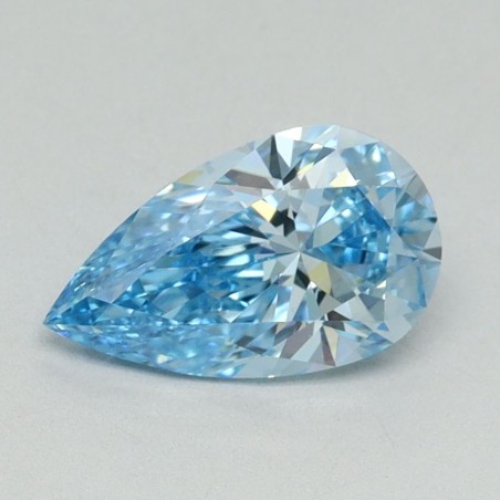Diament laboratoryjny o barwie fantazyjnej szlif gruszkowy, 1ct, VVS2, Fancy Vivid Blue, IGI LG636401489