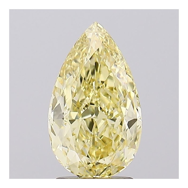 Diament laboratoryjny o barwie fantazyjnej szlif gruszkowy, 2.3ct, VVS2, Fancy Yellow, IGI LG737501454 Diament laboratoryjny o barwie fantazyjnej szlif gruszkowy, 2.3ct, VVS2, Fancy Yellow, IGI LG737501454